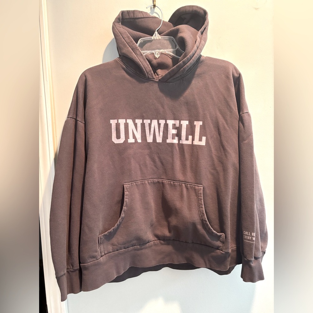 Unwell Call Her Daddy pullover hooded sweatshirt
